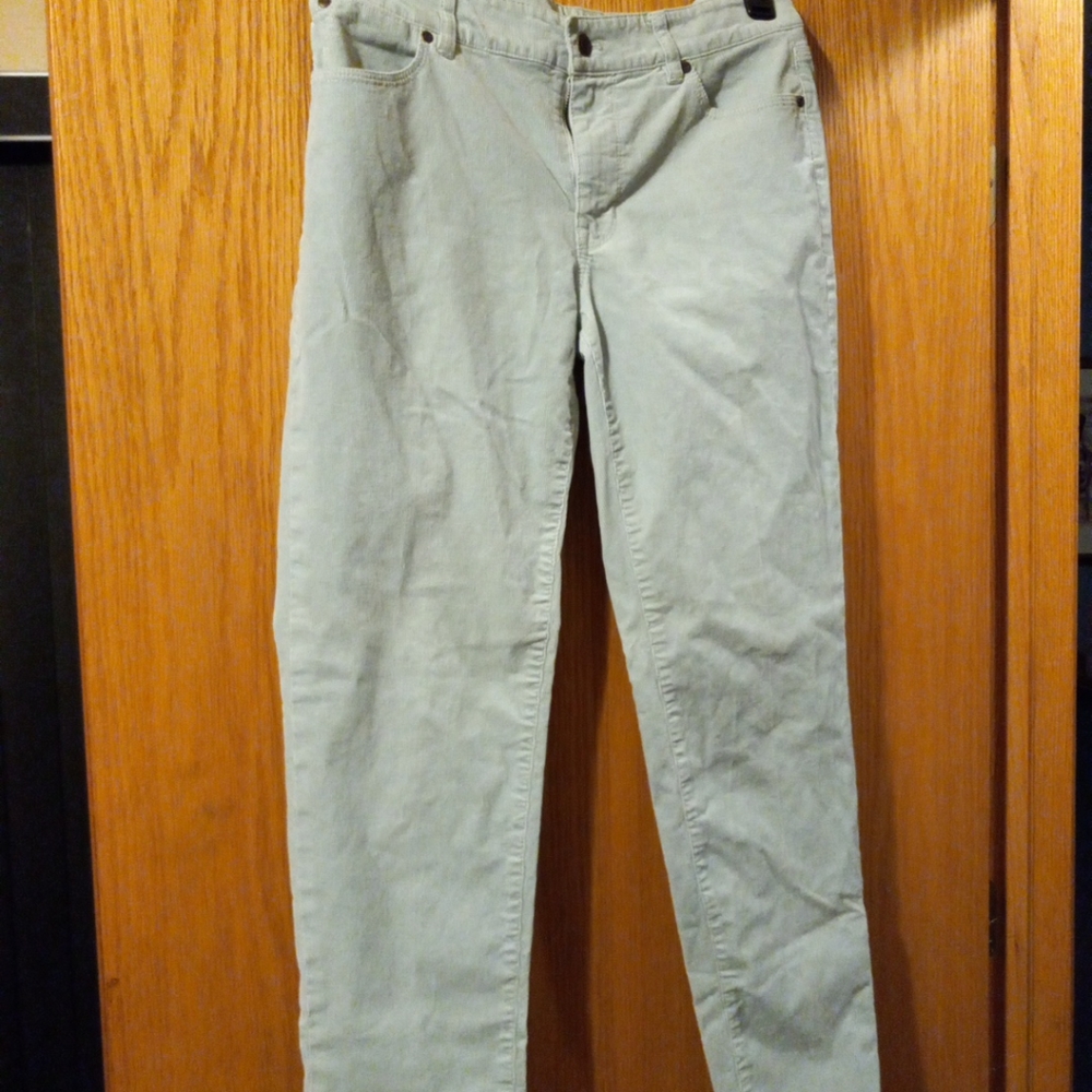 Womens Talbots Light Blue Courdary Flawless Five Pocket Boyfriend Pants Sz 6